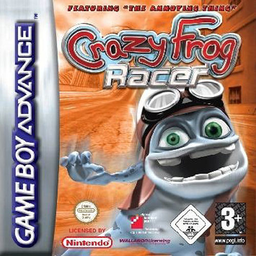 Crazy Frog Racer box art for GameBoy Advance